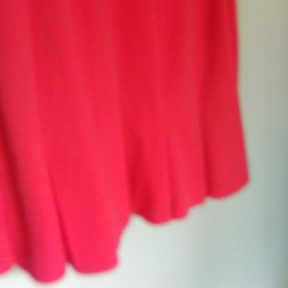 Roz & Ali orangish red cocktail dress sz 10 - Picture 10 of 11